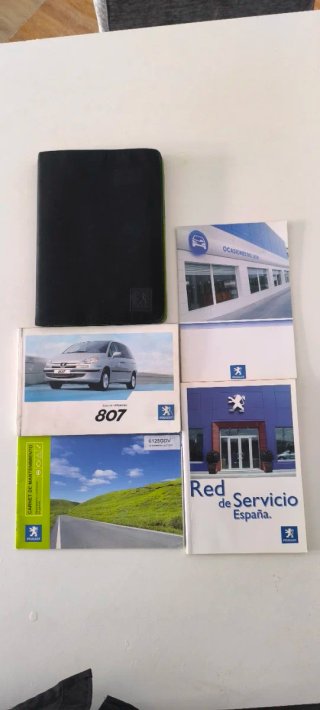 Manuales Peugeot 807