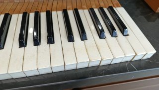 TECLAS PIANO Y PEDALES