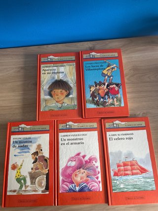 Coleccion libros barco de vapor