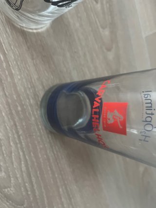 Lote de 5 vasos de cristal ballantais, larios, cah