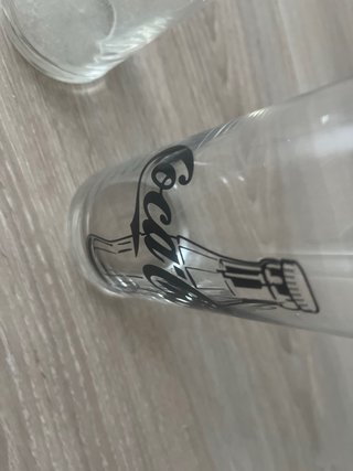 Lote de 5 vasos de cristal ballantais, larios, cah