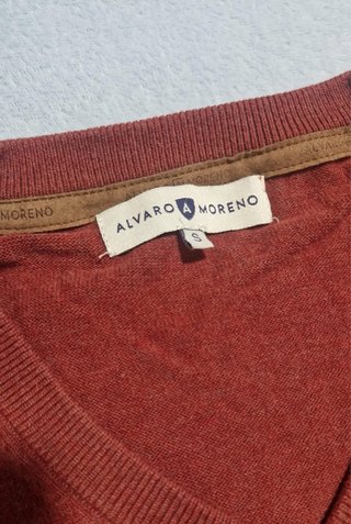 Jersey fino pico Alvaro Moreno rojo