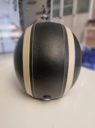 Casco HELD Jet Vintage Negro Talla M