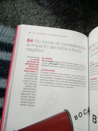 Los 100 errores de la experiencia de cliente