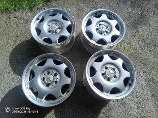 Llantas Mercedes clk 15" originales y ultraligeras