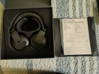 Cascos DJ Pioneer HDJ-X5 Negros
