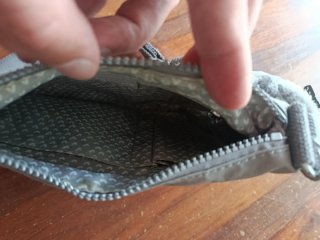Bolso bandolera Kipling gris