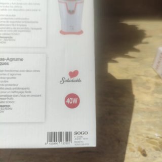 Exprimidor Sogo Citrus Juice Extractor 40W