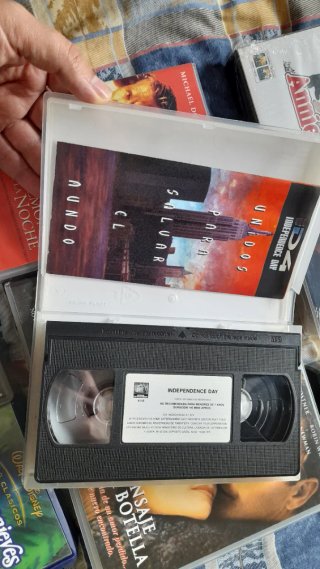 Lote vhs 11 películas, Casablanca, gladiator y mas