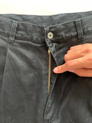Pantalón de pinzas Dockers Negro Talla 30 US