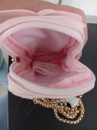 Pochette Dolce & Gabbana Rosa e Oro
