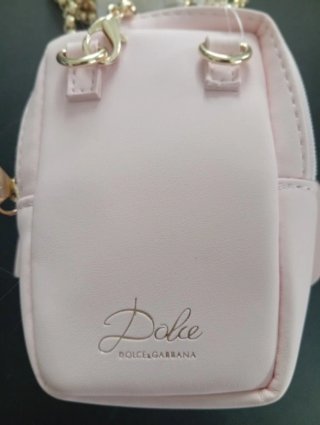 Pochette Dolce & Gabbana Rosa e Oro