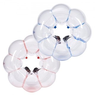 Bolas Inflables de Choque 2-Pack, Bolas Zorb de Cuerpo de 3FT/0.9M para Niños y Adolescentes, Bolas de Burbuja Humana de PVC Duradero para Juegos en Equipo al Aire Libre, Juguetes de Choque para P...