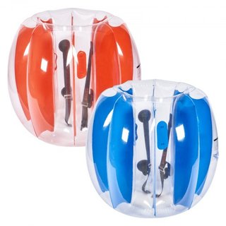 Bolas Inflables de Choque 2-Pack, Bolas Zorb de Cuerpo de 3FT/0.9M para Niños y Adolescentes, Bolas de Burbuja Humana de PVC Duradero para Juegos en Equipo al Aire Libre, Juguetes de Choque para P...