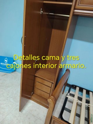 Dormitorio Puente con 2 Camas 90x190