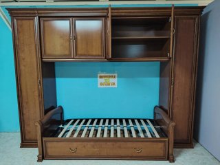 Dormitorio Puente con 2 Camas 90x190