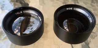 Lentes de Conversión Tele y Gran Angular