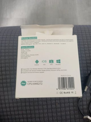 MiraScreen Receptor HD WiFi Inalámbrico