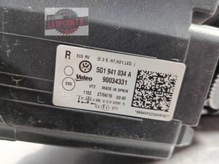 FARO DERECHO Volkswagen Golf VII (5G1/BE1)(09.2012->)