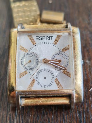 Orologio Esprit Vintage Oro/Bianco