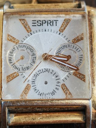 Orologio Esprit Vintage Oro/Bianco