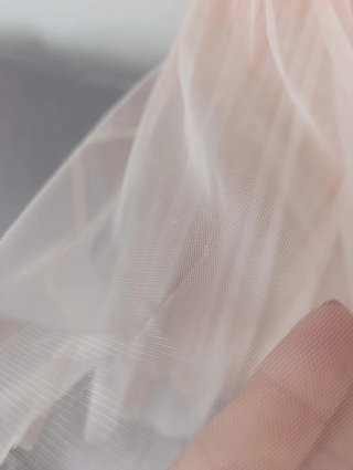 Vestido rosa tul mujer