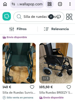 Silla Ruedas BREEZY STYLE,Cabe x puertas estrechas