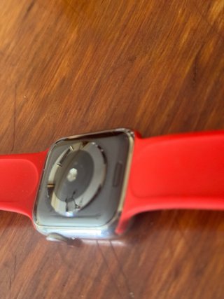 Apple Watch Series 5 44mm Rojo/Plata