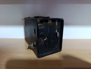 Cámara antigua Kodak No. 2A Brownie Box