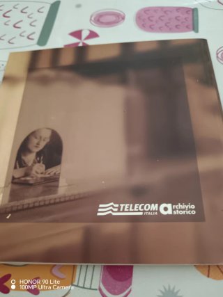 Cartellina schede telefoniche Il Lavoro