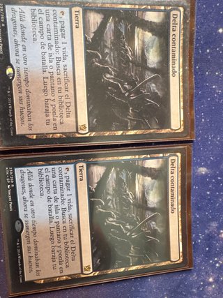 2x Delta Contaminado MTG Español
