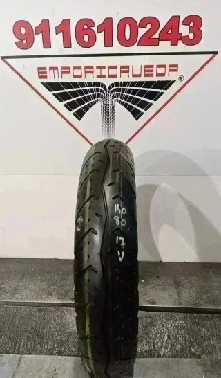 140 80 17 V YOKOHAMA NEUMATICO MOTO SEMINUEVO