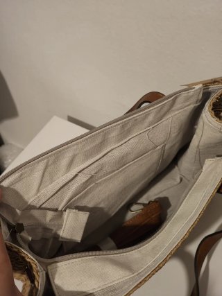 Bolso de rafia