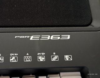 Teclado Yamaha PSR-E363 Electrónico