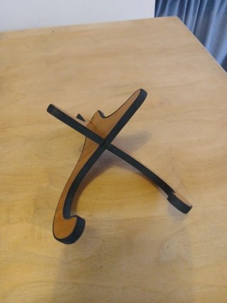 Supporto per oggetti in finto legno