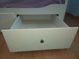 Diván Cama Blanco con Cajones Ikea