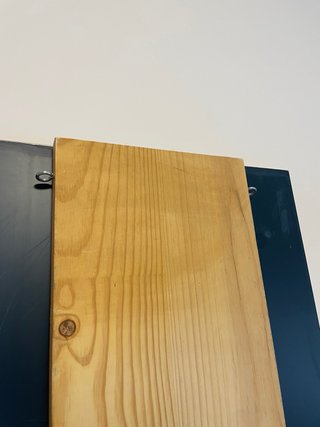 Espejo de cuerpo entero de madera