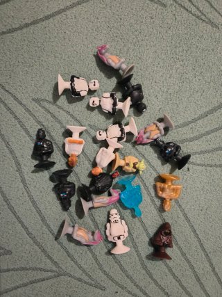 Figuras Star Wars Stikeez Ventosas