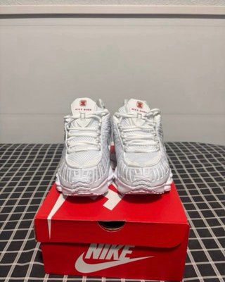 Nike Shox TL Plata y Blanco