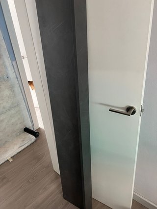 Estantería Negra madera Comedor