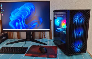 PC Gaming AMD RX 580 Xeon(i7) 32GB NVMe PC-214