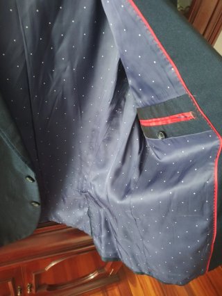 Traje azul marino hombre