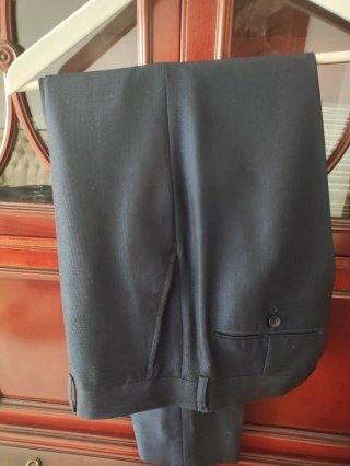 Traje azul marino hombre