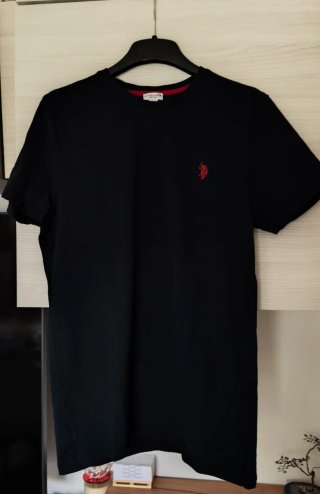 T-shirt U.S. Polo Assn. Uomo taglia L Blu