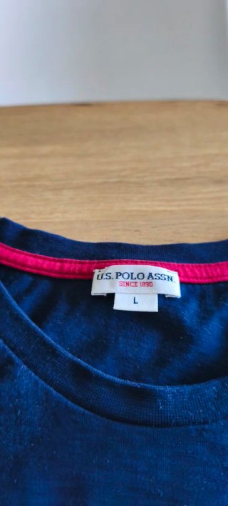 T-shirt U.S. Polo Assn. Uomo taglia L Blu