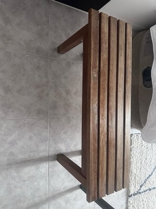 Banco de madera para exterior en muy buen estado