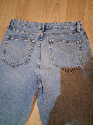Jeans Flare Fit Zara Azul