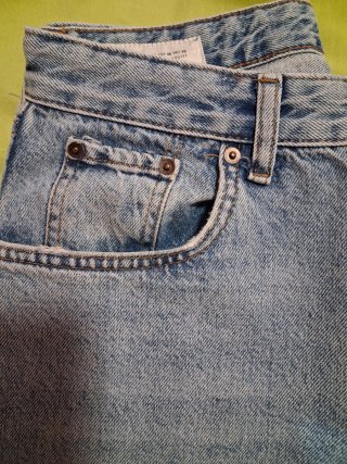 Jeans Flare Fit Zara Azul
