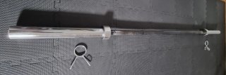 Barra Olímpica 15kg 180cm ELLIPSE
