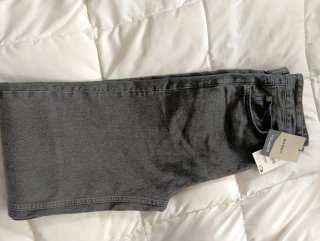 Pantalón vaquero gris oscuro Pull&Bear